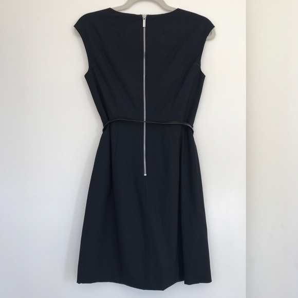 Michael Kors Dress with Leather & Metal Belt - Picture 6 of 6